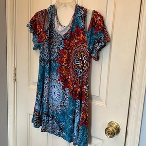 Women's Cold Off Shoulder Tunic